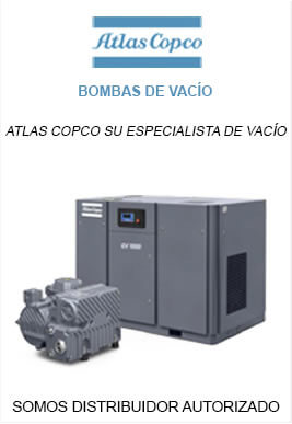 Bombas de Vacío Atlas Copco